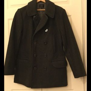 J.Crew Dock Peacoat with Thinsulate